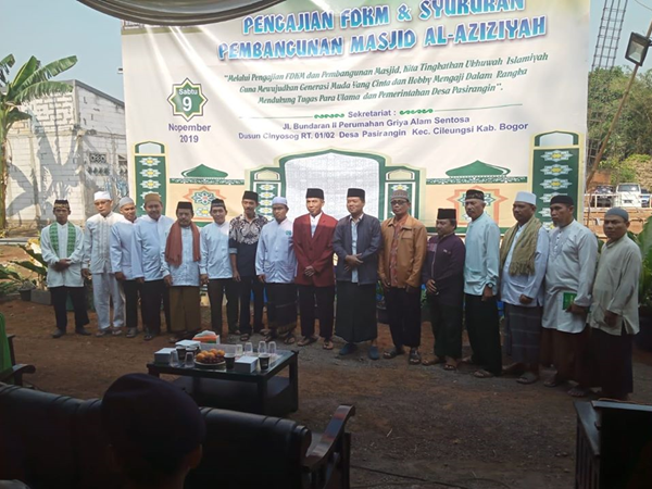 PAC LDII Pasirangin : Pengajian FDKM dan Syukuran Pembangunan Masjid Al-Alziziyah