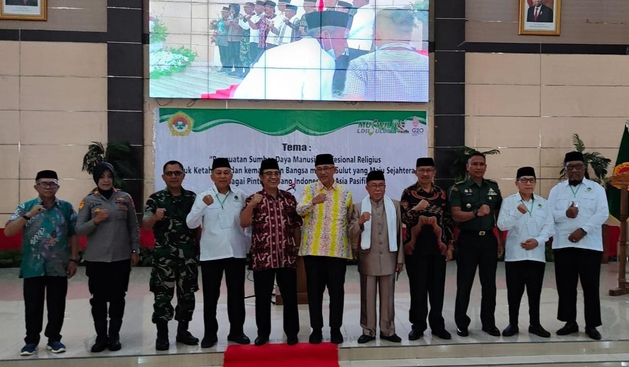 Ketum LDII Bicara SDM Profesional Religius Saat Muswil IX LDII Sulut