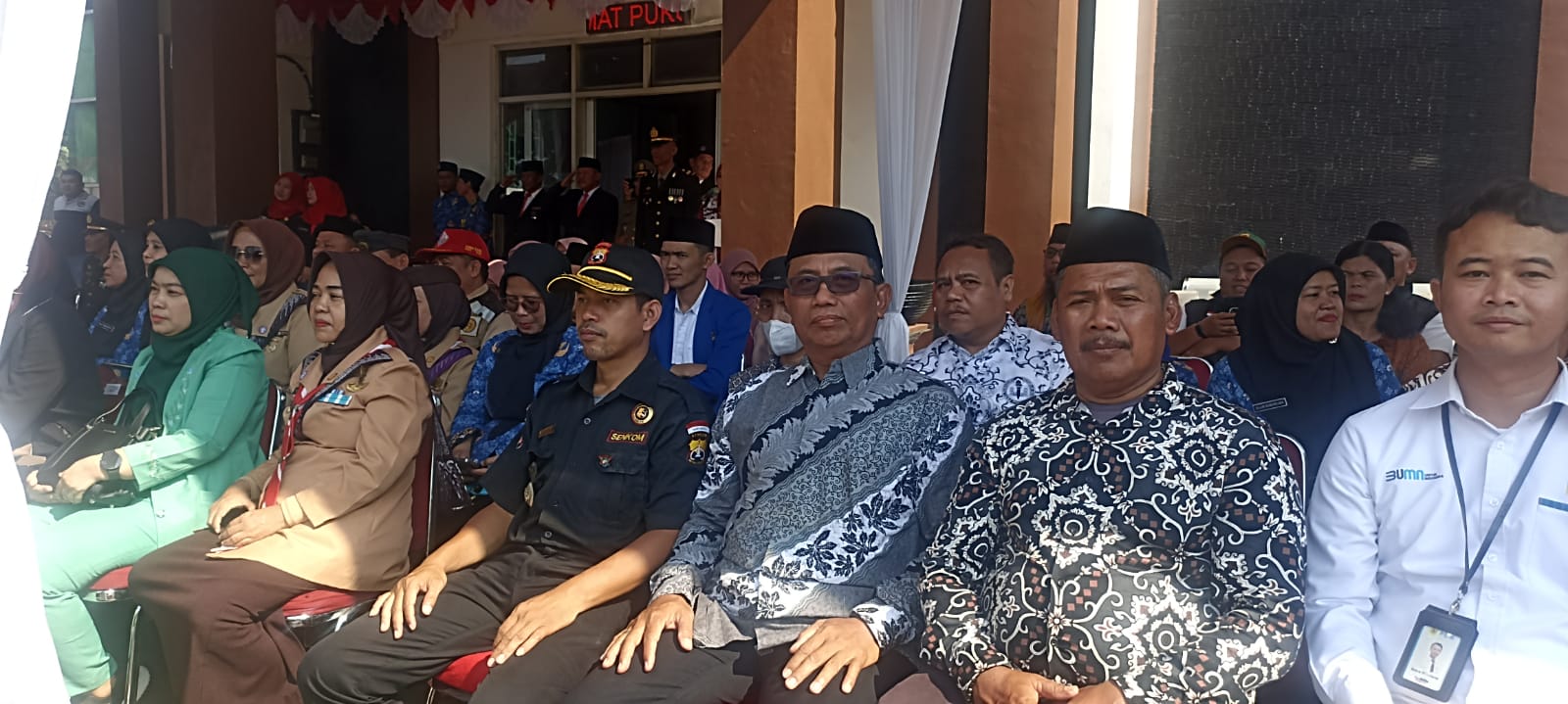 Ketua PC LDII Cileungsi Ikuti Upacara HUT ke-80 RI